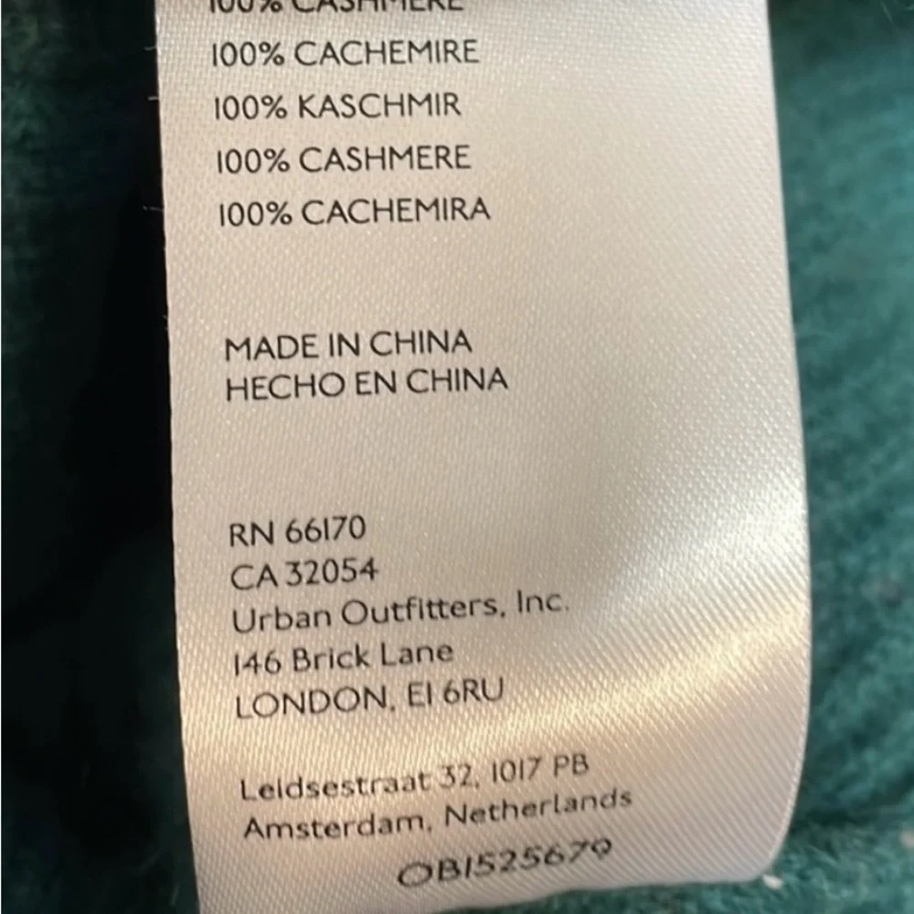 Large Anthropologie PILCRO 100% Cashmere Sweater - Picture 5 of 5
